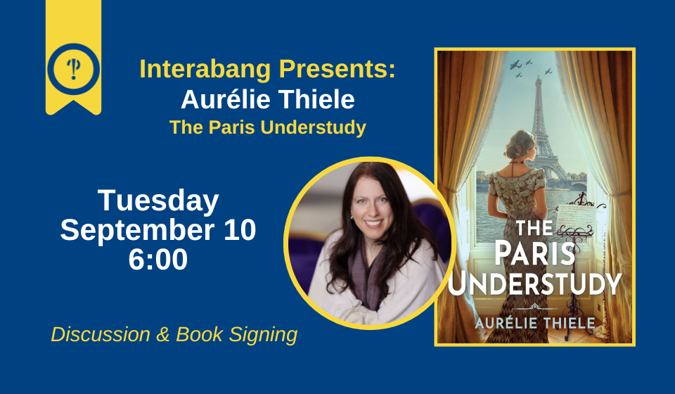 Interabang book signing Aurelie Thiele